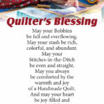 Quilter's Blessing Printable