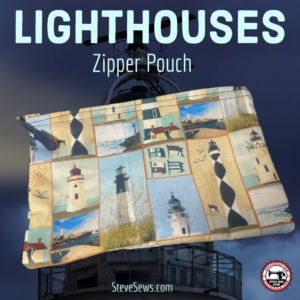 Lighthouses Zipper Pouch