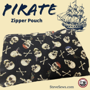 Pirate Zipper Pouch