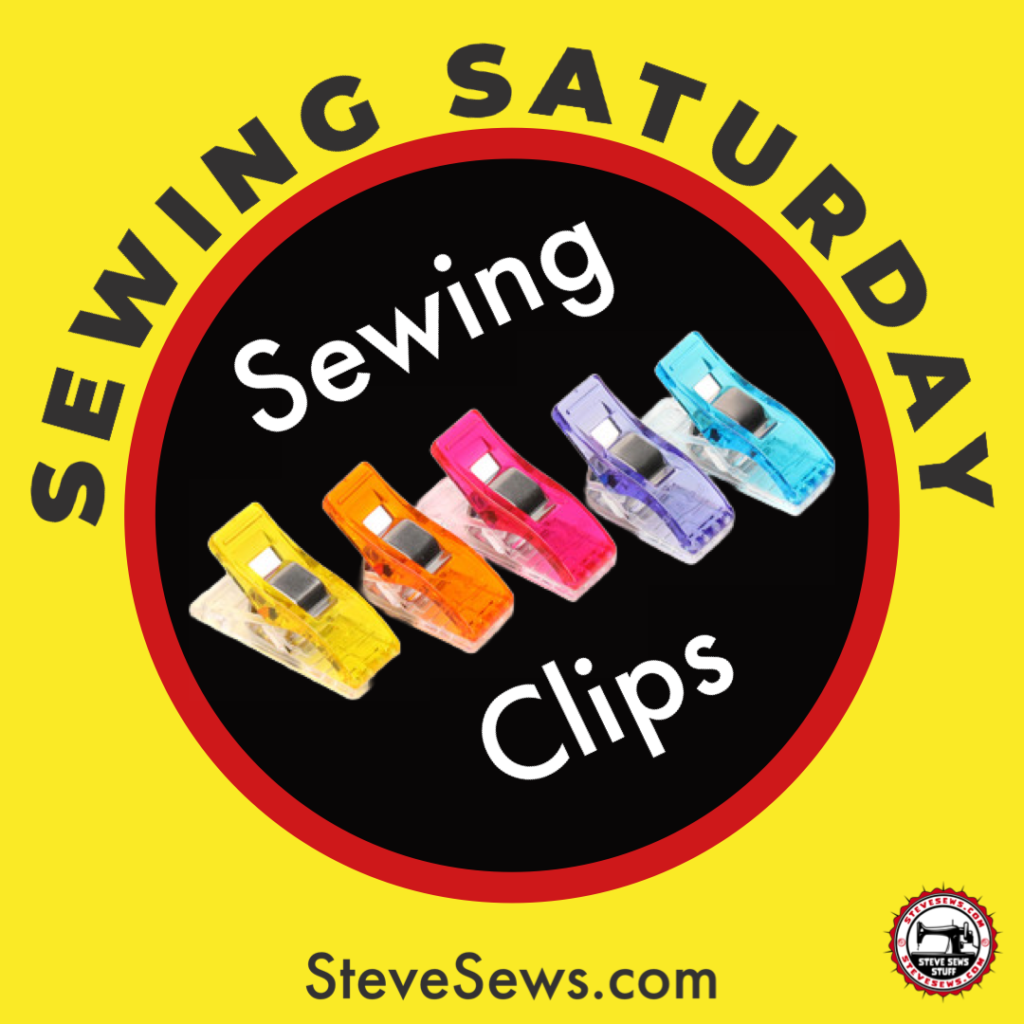 Sewing Saturday Sewing Clips - Sewing clips are great to use for sewing, they can be used just like straight pins. #sewingclips 