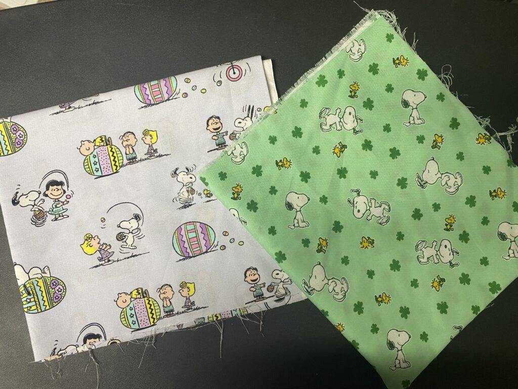 Snoopy Fabric from JoAnn’s.​