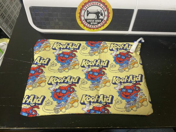Kool-Aid Zipper Pouch - this is a zipper pouch with the Kool-Aid man on it. #KoolAid #KoolAidMan