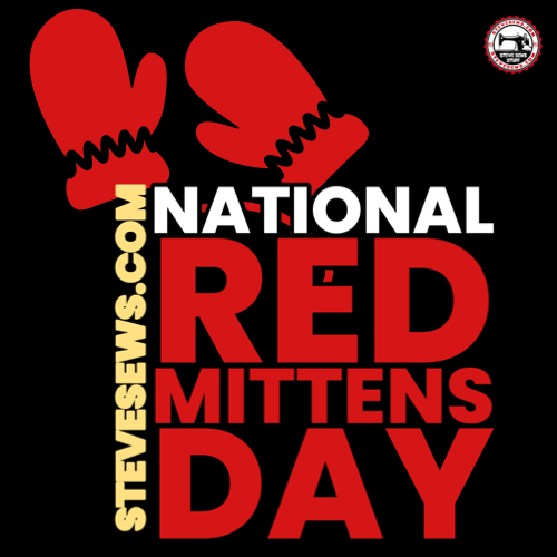 National Red Mittens Day may not be what you think it is, or is it? #RedMittensDay 