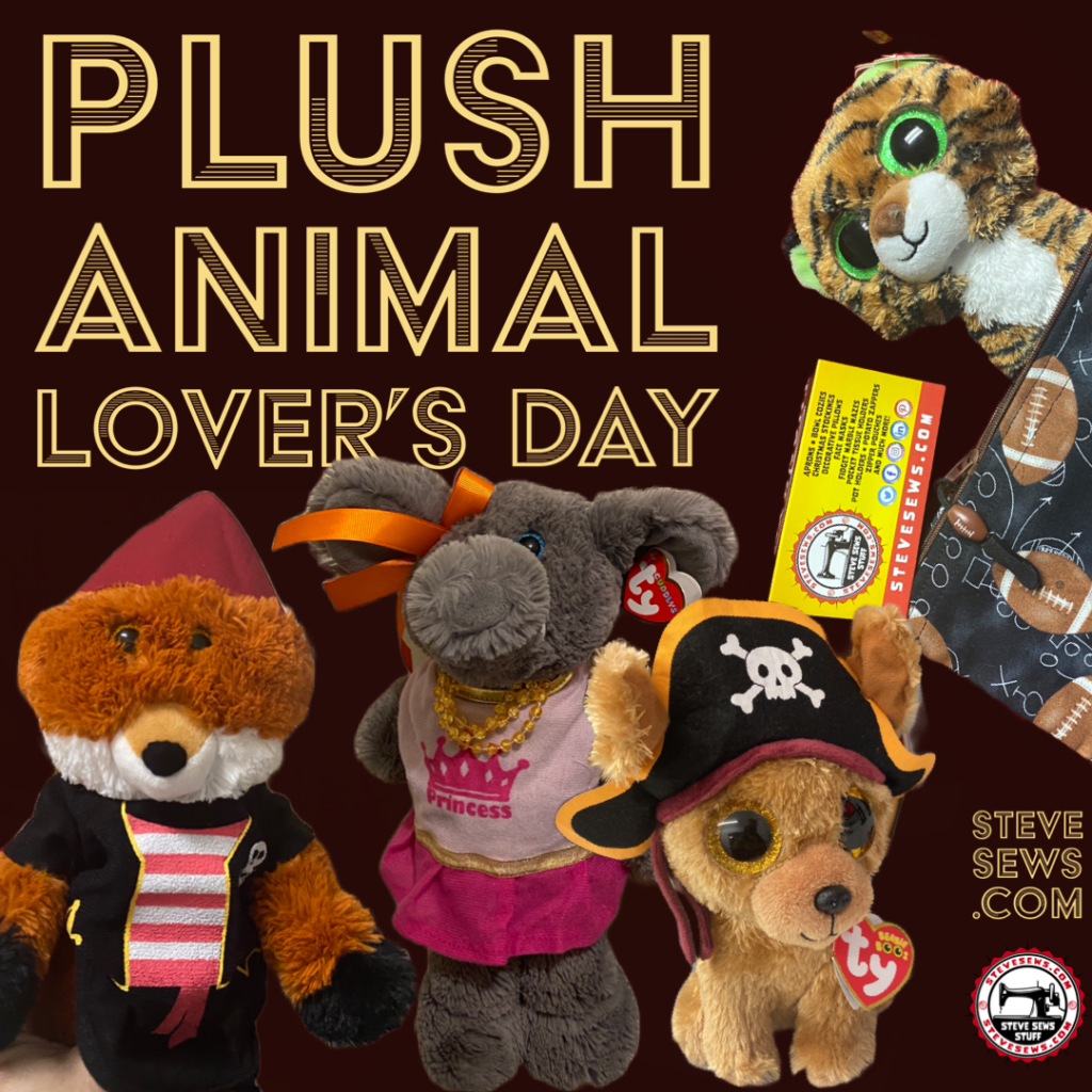 Plush Animal Lover's Day - a day to honor our stuffed animals. #PlushAnimalLoversDay