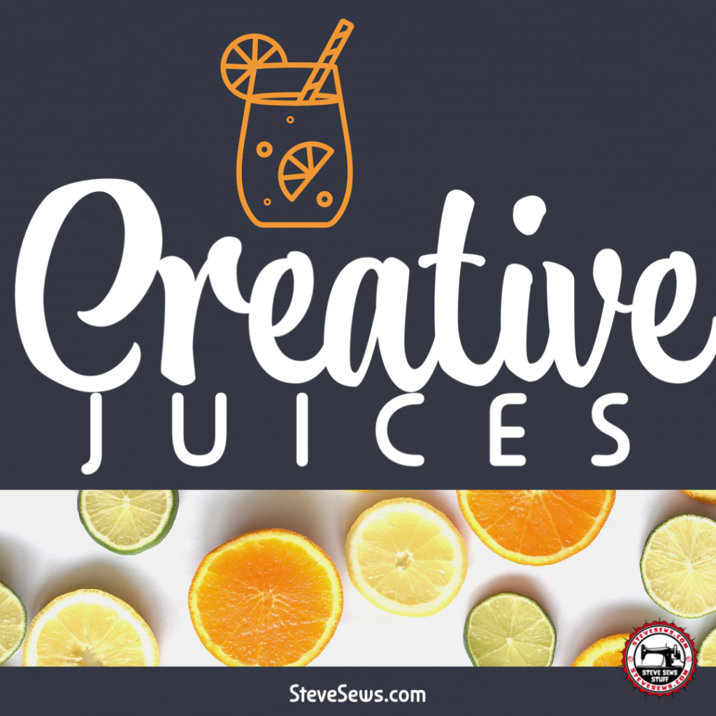 Creative Juices - You may have heard the term get your creative juices flowing, what does that mean? 