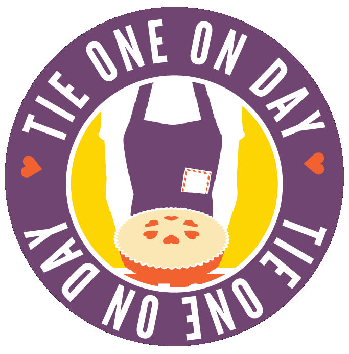 Tie One On Day This holiday might surprise you on what it is about … the apron. #TieOneOnDay 