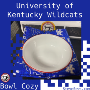 University of Kentucky Wildcats Bowl Cozy is a bowl cozy showing off the University of Kentucky Wildcats. #KYWildcats #KentuckyWildcats