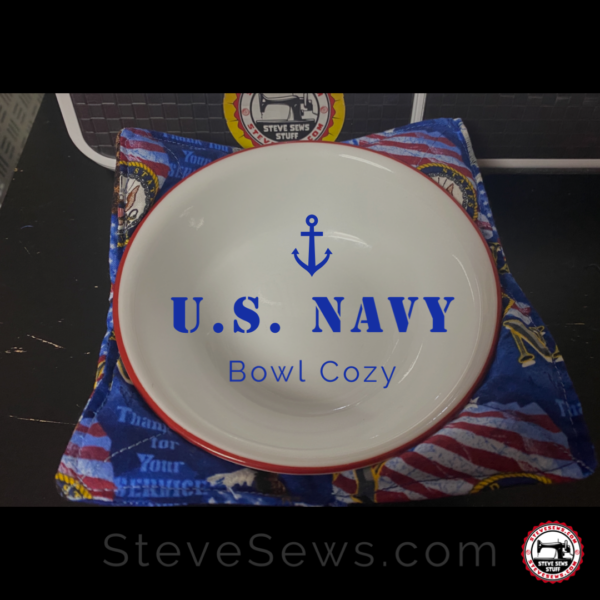 U.S. Navy Bowl Cozy is a bowl cozy featuring the United States of America Navy. #USNavy #Navy