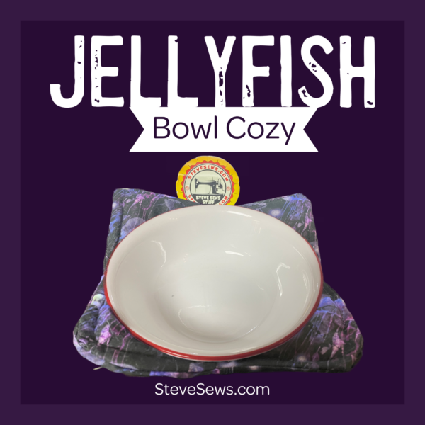 jellyfish, jelly fish, bowl cozy, jellyfish bowl cozy, jelly fish bowl cozy,