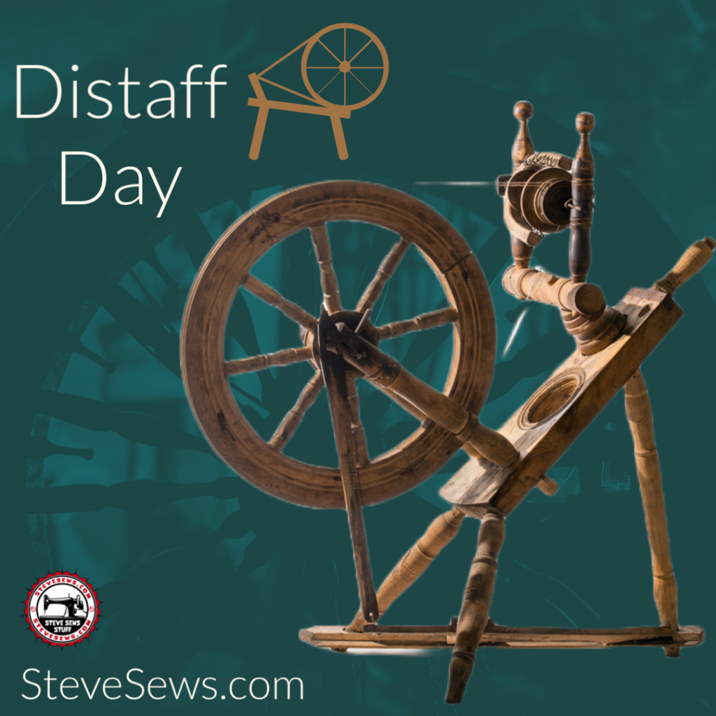 Distaff Day a day for women to return to spinning after Epiphany. #DistaffDay