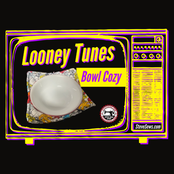 Looney Tunes Bowl Cozy - this bowl cozy features some of the cartoons from Looney Tunes. #LooneyTunes