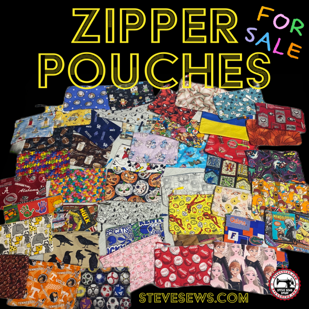 Zipper Pouches for sale
