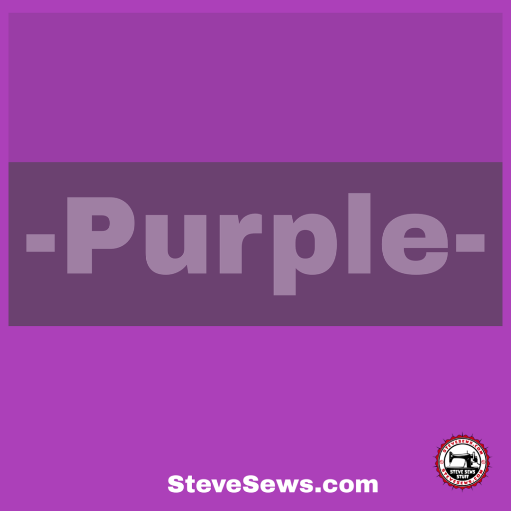 Purple in this blog post I share about the color purple. #purple​