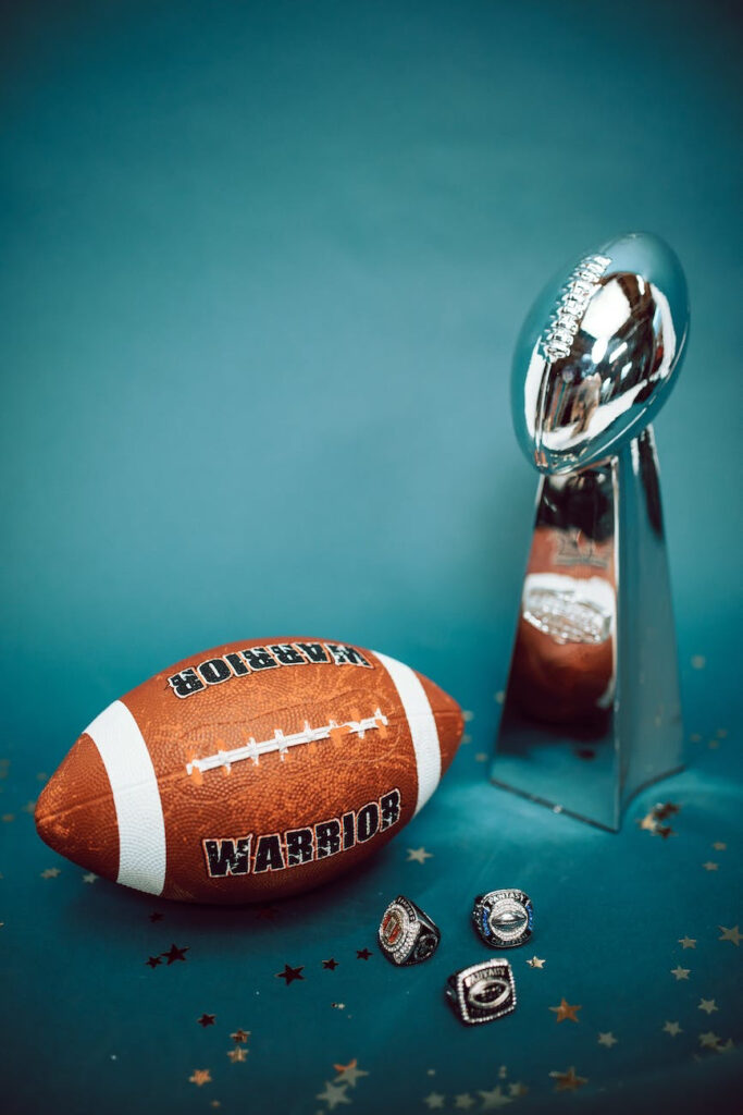 The Big Football Game today is the biggest football game day of the year! #football #SuperBowl
