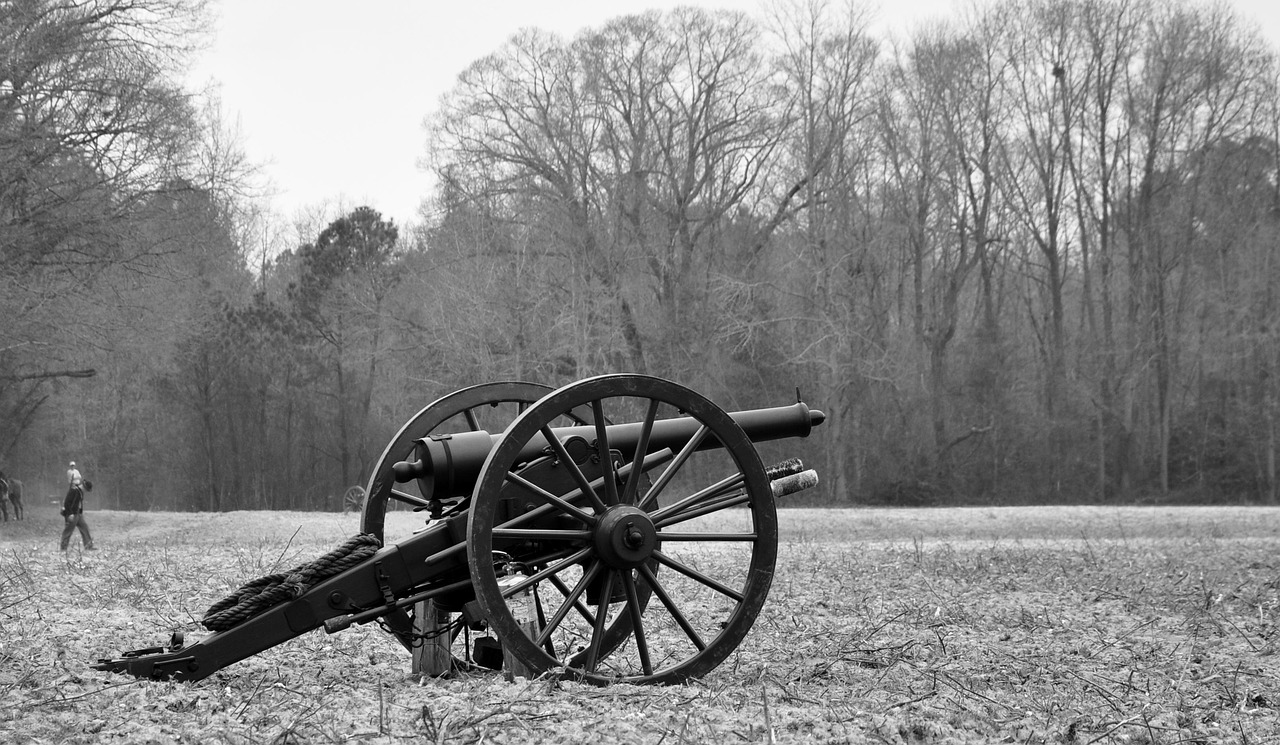 cannon, war, artillery