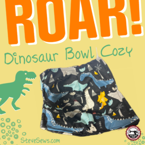 Dinosaur Bowl Cozy