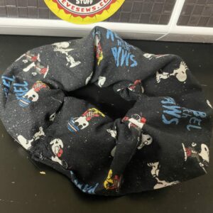 Snoopy Rebel with Paws Scrunchie