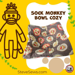 Sock Monkey Bowl Cozy