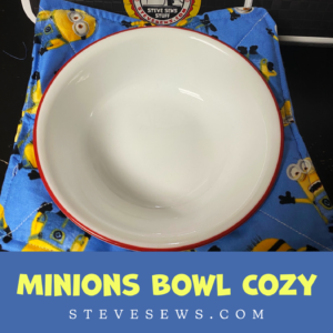 Minions Bowl Cozy is a bowl cozy with the beloved Minions on it. #Minion #Minions