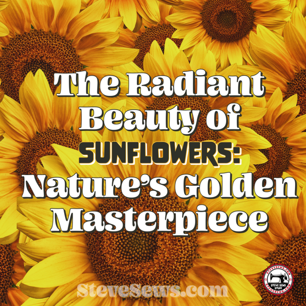 Title: The Radiant Beauty of Sunflowers: Nature's Golden Masterpiece - There's something undeniably captivating about sunflowers. With their vibrant yellow petals stretching towards the sky, these radiant beauties have become iconic symbols of warmth, happiness, and the joys of summer. #sunflower #sunflowers 