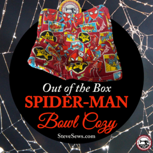 Out of the Box Spider-Man Bowl Cozy - This bowl cozy is great for anyone who is a fan of Spider-Man. #SpiderMan