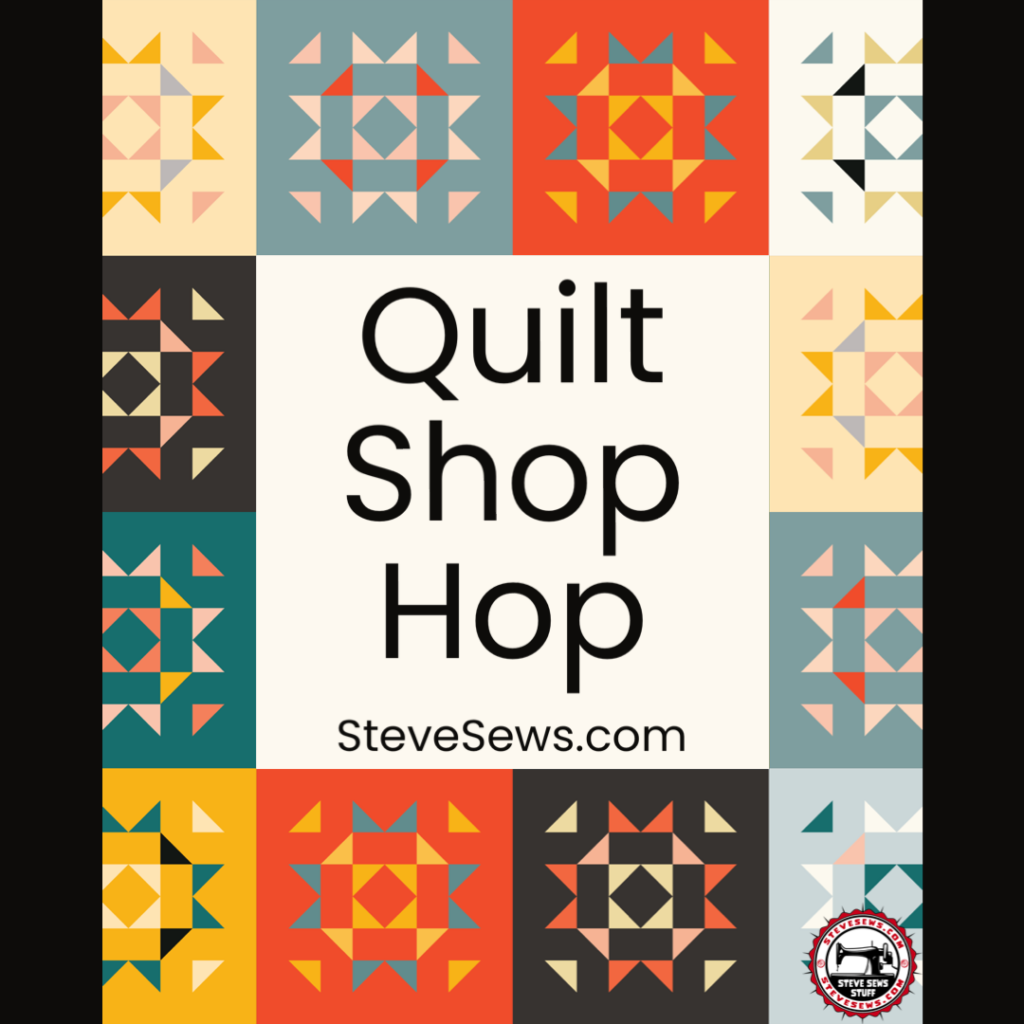 A quilt shop hop is an event or activity that brings together quilting enthusiasts and encourages them to visit multiple quilt shops in a designated area or region. It is usually organized by local quilt shops or quilting guilds with the goal of promoting quilting, supporting local businesses, and fostering a sense of community among quilters. #quiltshophop