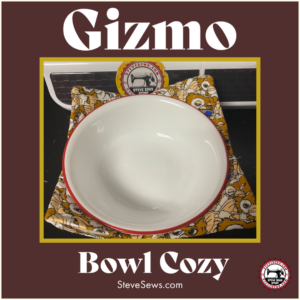Gizmo Bowl Cozy - This bowl cozy features the loveable Gizmo from the movie The Gremlins. #Gizmo #Gremlins