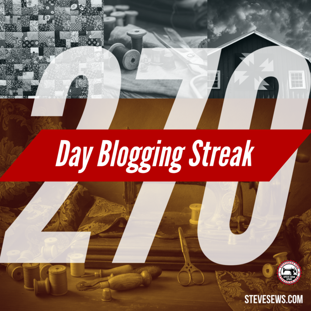 The 270-Day Blogging Marathon: Unleashing Creativity on SteveSews.com - Blogging is a remarkable medium that empowers individuals to express themselves, share knowledge, and build a vibrant online community. However, consistently publishing high-quality content is no small feat. It requires dedication, creativity, and a commitment to the craft. In this blog post, we dive into the incredible journey of Steve, who embarked on an ambitious mission to publish at least one blog post a day for 270 consecutive days on his website, SteveSews.com. Join us as we explore the challenges, lessons learned, and the transformational power of relentless blogging.
