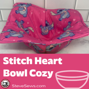 Stitch Heart Bowl Cozy
