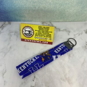 Kentucky Wildcats Wrist Key Fob Keychain Lanyard