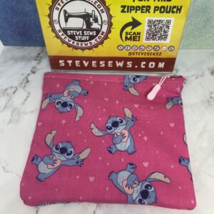 Stitch Love Zipper Pouch