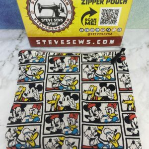 Mickey Mouse and Friends Zipper Pouch