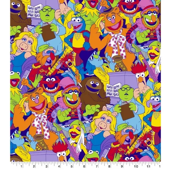 Muppets fabric