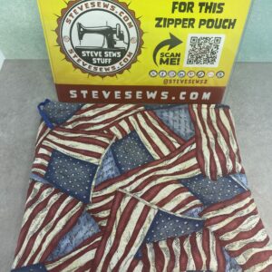 American Flag Zipper Pouch