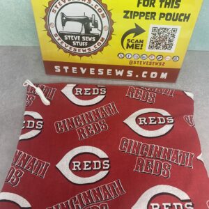 Cincinnati Reds Zipper Pouch