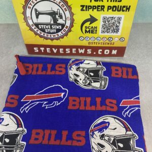Buffalo Bills Zipper Pouch