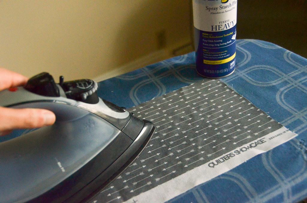 How to Use Spray Starch for Ironing Quilting Fabrics