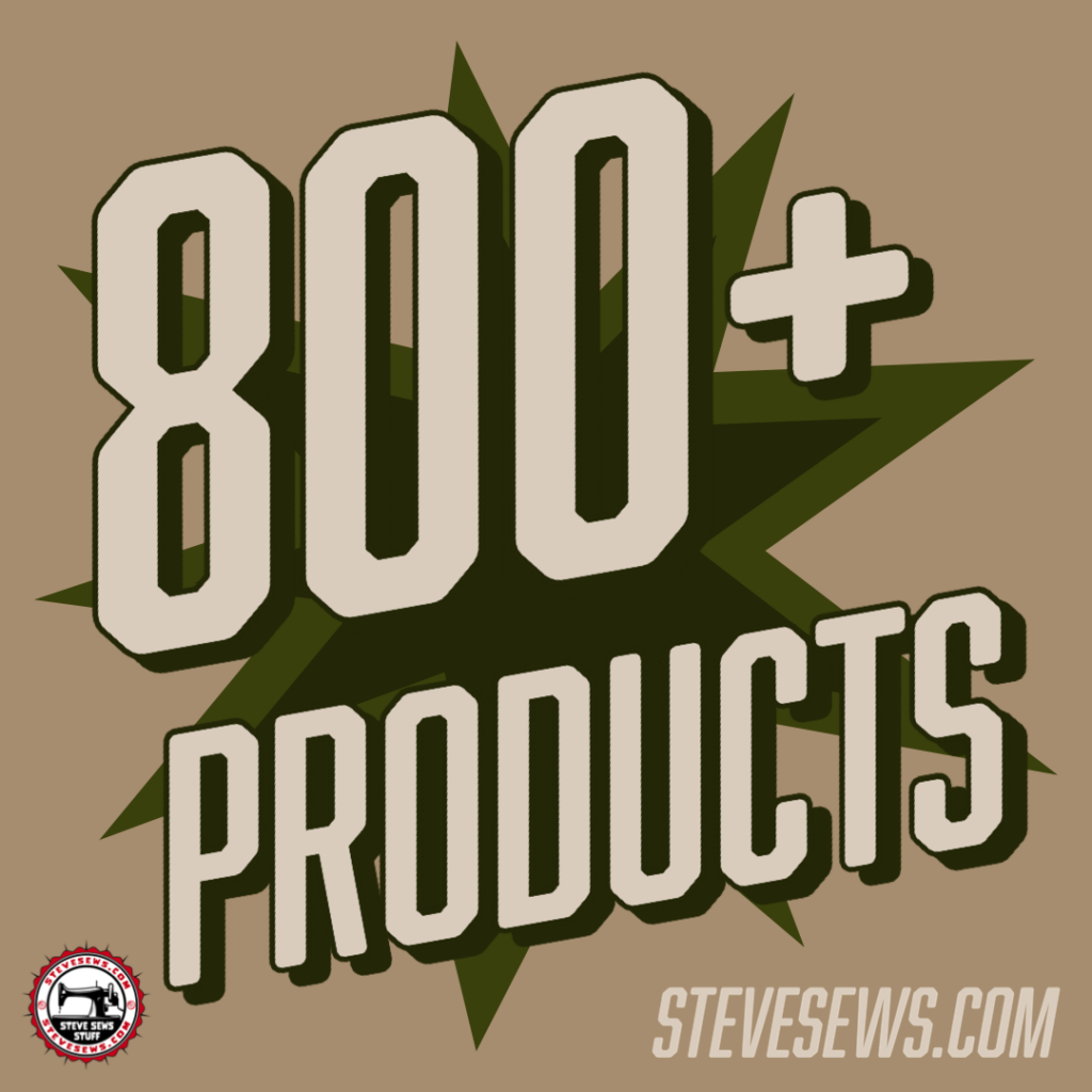 800 Published Products - Steve Sews Soars with Over 800 Unique Handcrafted Products