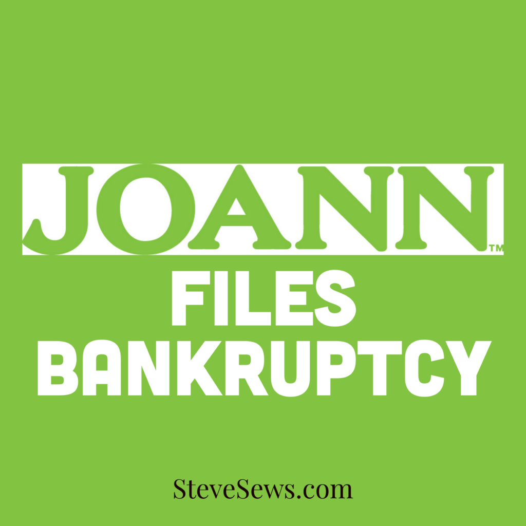 JoAnn Fabric and Crafts is filing Bankruptcy — JoAnn Fabric and Crafts, the beloved destination for craft enthusiasts and fabric aficionados, has filed for Chapter 11 bankruptcy protection. This development has sent ripples through the retail sector, particularly among those who have cherished the brand for its quality products and community presence.