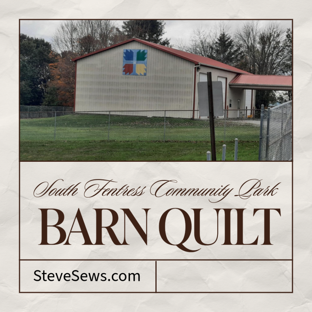 South Fentress Community Park Barn Quilt is a barn quilt located in Clarkrange, TN. 