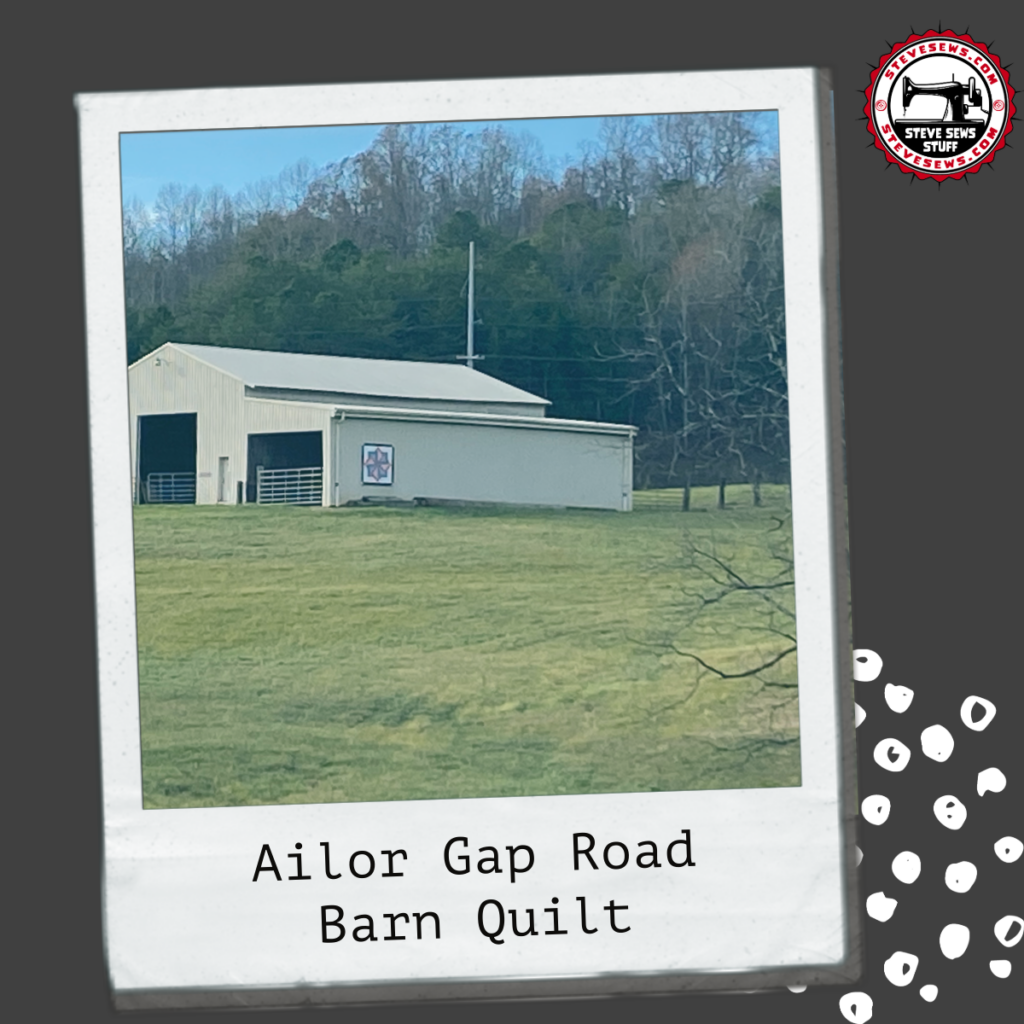 Ailor Gap Road Barn Quilt is a barn quilt Around 198 Ailor Gap Road in Maynardville, TN.