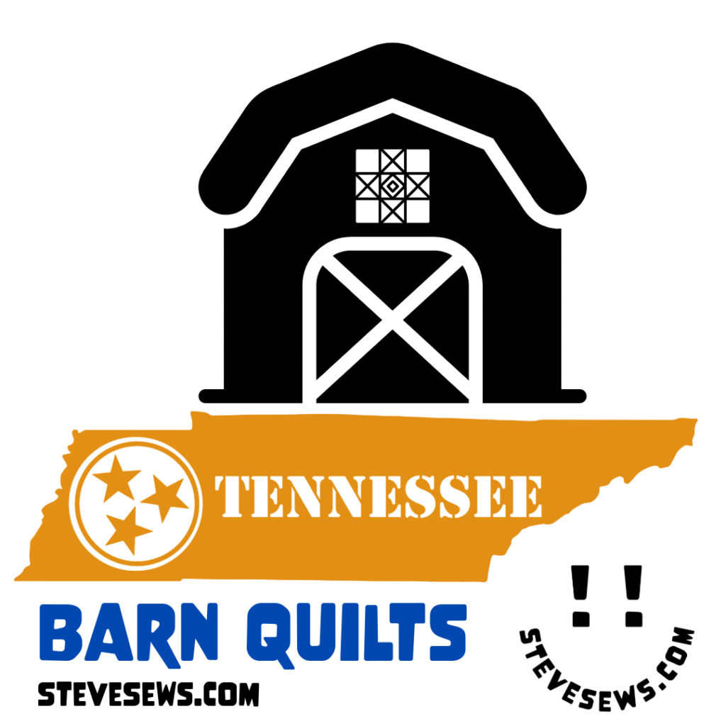 Tennessee Barn Quilts — Here is a List the Barn Quilts I or my wife have seen and photographed in Tennessee. #TennesseeBarnQuilts #BarnQuilt #Tennessee